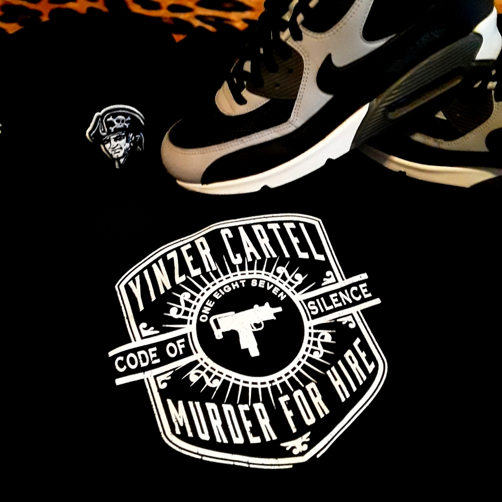 Yinzer Cartel Code Of Silence T Shirt